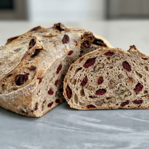 Cranberry Walnut Sourdough