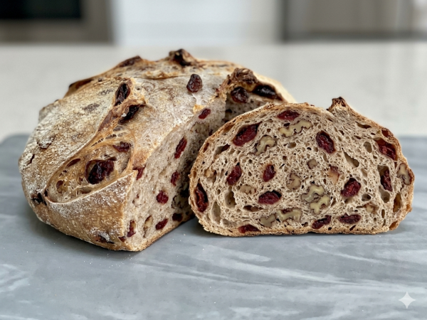 Cranberry Walnut Sourdough
